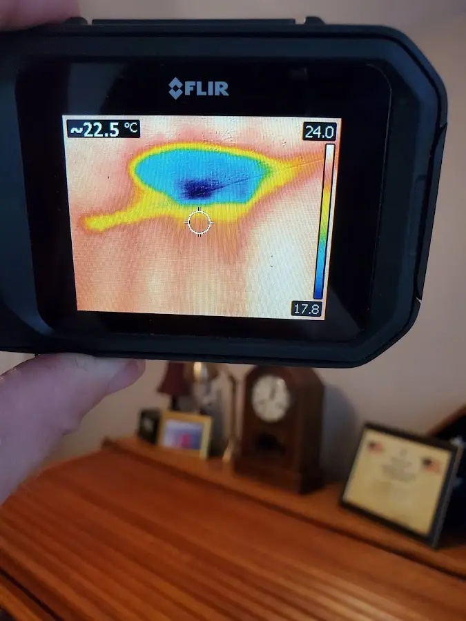 Thermal imaging inspection for water damage in Little Ferry